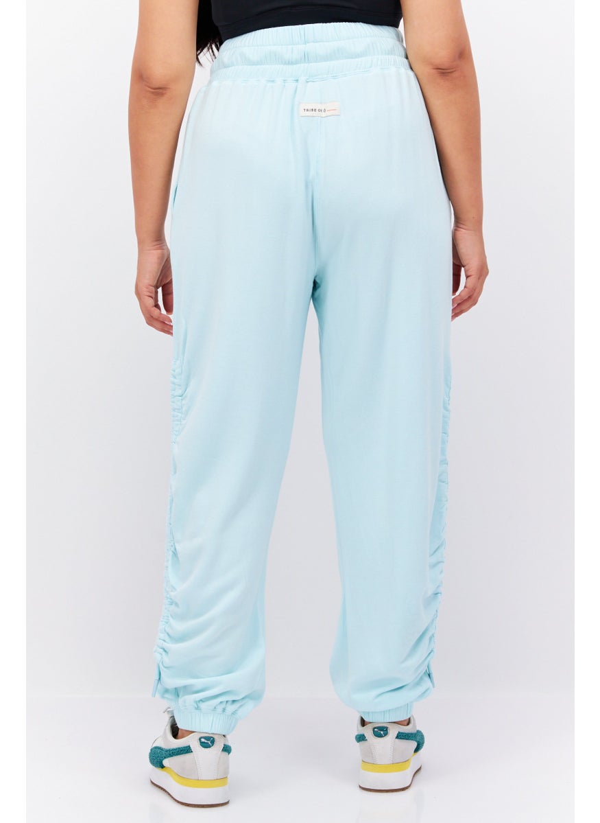 Women Regular Fit Brand Logo Sweatpants, Turquoise - pzsku/Z3387AF33D895323ABDB9Z/45/_/1737643000/270745ad-5734-485e-95fe-14243275efc0