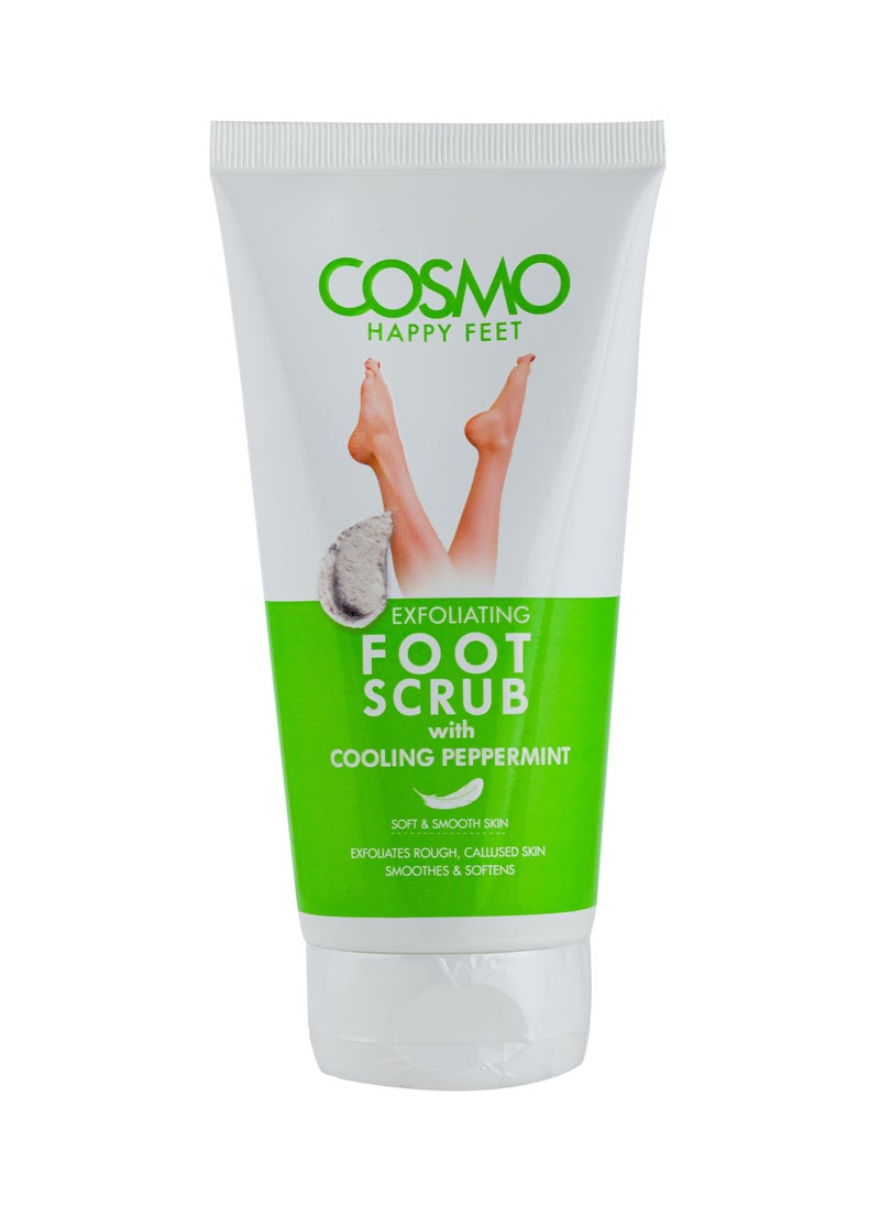 COSMO Exfolitating Foot Scrub With Cooling Peppermint 150 ML 