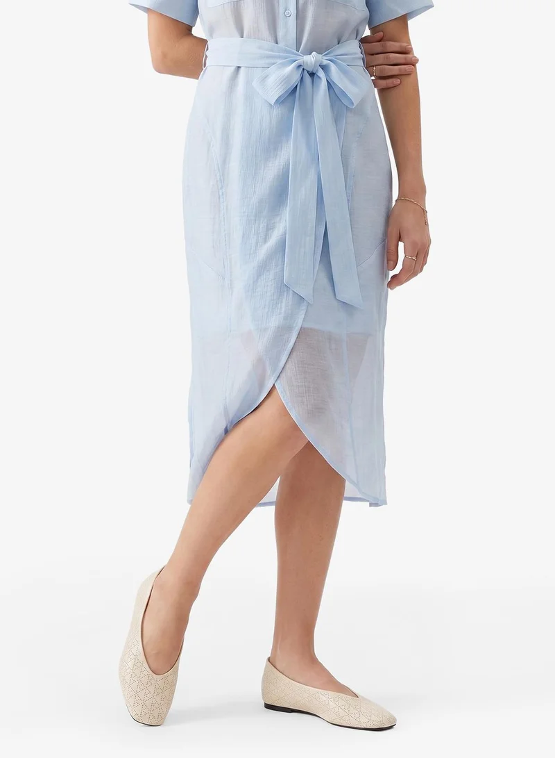 CALVIN KLEIN  Liliana - Leather Logo Ballerinas for Women | Best Price UAE