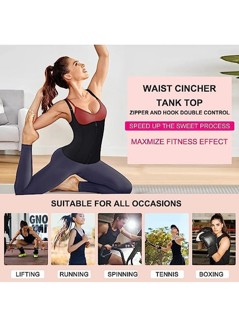 walklifes Corset Women's Waist Corset Tummy Tightening Buckle Cross Border Neoprene Sports and Fitness Clothing Zippered Breast Support Shapewear, Adjustable Waistband Shaping Corset with - Image 4