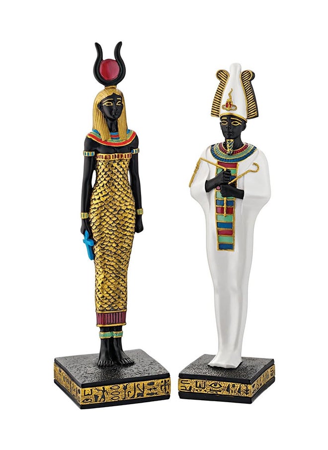 Generic Design Toscano Ql951222 Osiris And Hathor Deities Of Ancient Egypt Statues 