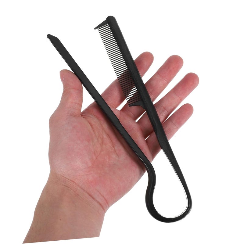 2Pcs Hair Combs For Styling And Control With Hair Straightener Quick Touch Ups - Image 5