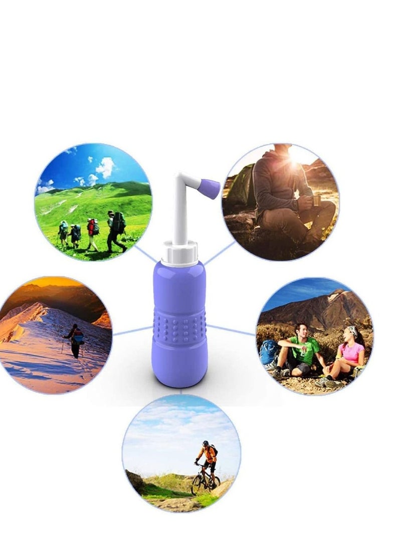 Y&D Travel Portable Bidet, Personal Handheld Bidet Sprayer for Kids Washing Women Cleansing 450ML Capacity and Angled Nozzle Spray  - Image 3