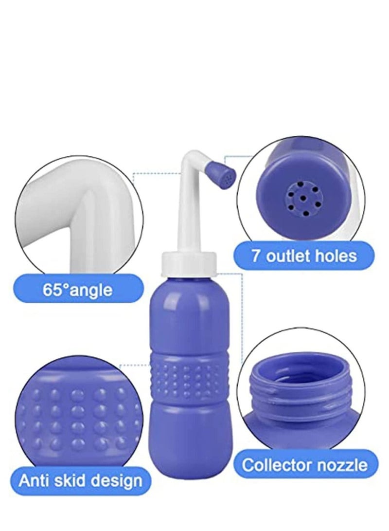 Y&D Travel Portable Bidet, Personal Handheld Bidet Sprayer for Kids Washing Women Cleansing 450ML Capacity and Angled Nozzle Spray  - Image 4