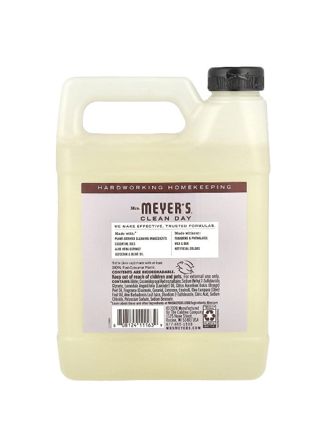 Mrs Meyers Clean Day Mrs. Meyers Clean Day, Liquid Hand Soap Refill, Lavender , 33 fl oz (975 ml)  - Image 2