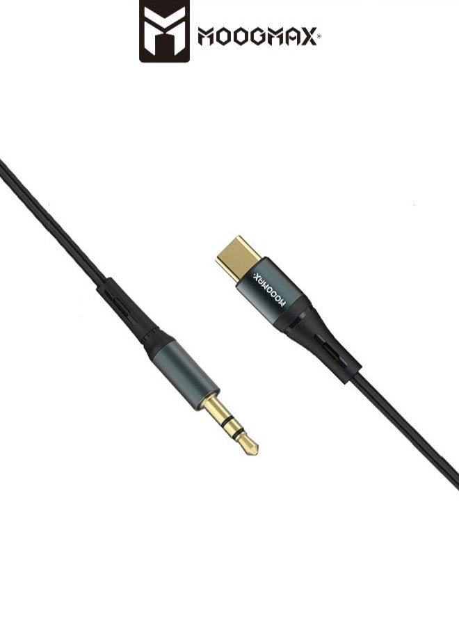moogmax Moogmax Mfi Certified Aux Cable To type-c Z33883A63304BAFF1B7CCZ