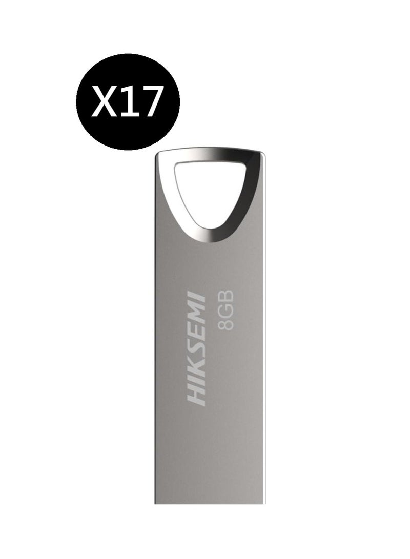 HIKSEMI Bundle Of 17 Metal 8GB USB Flash Drive, HS-USB-M200