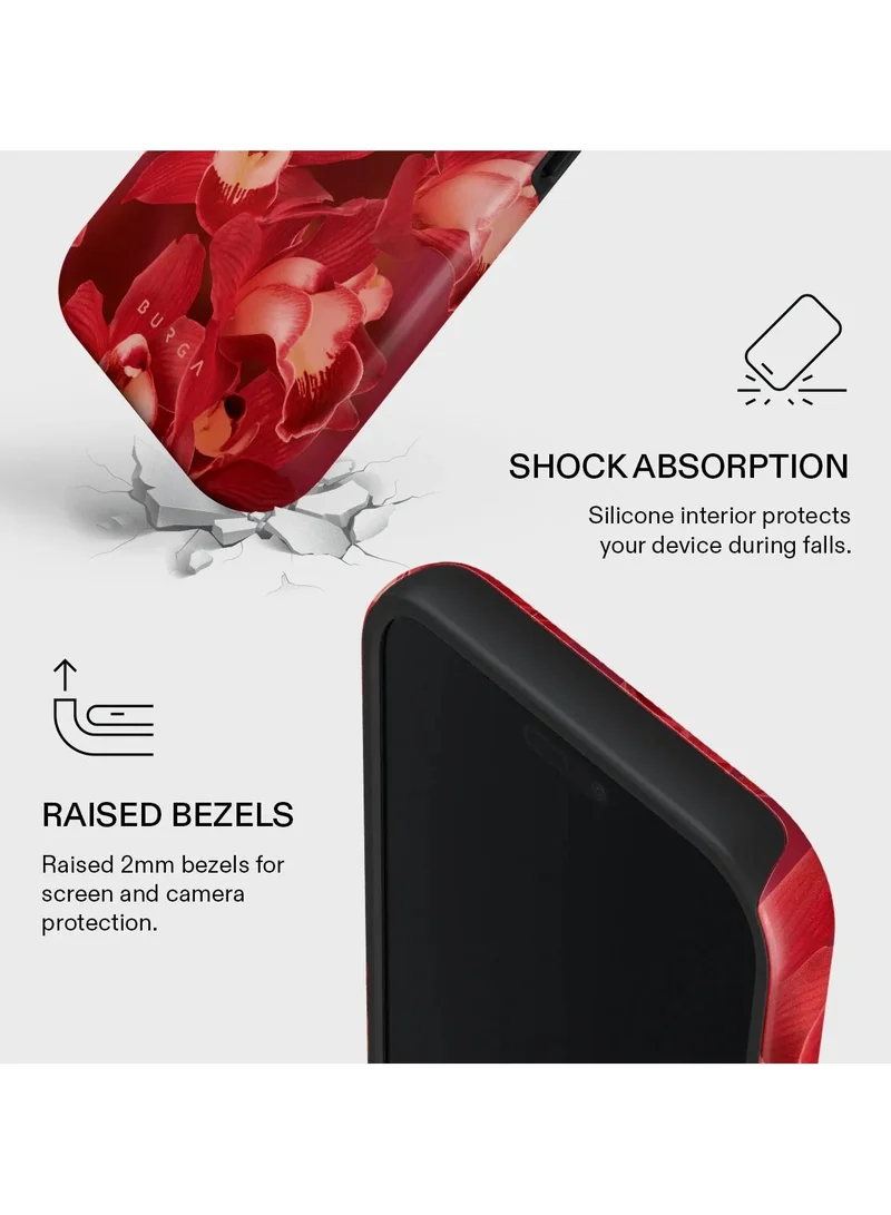BURGA iPhone 17 Pro Max Goddness Energy Premium Case Compatible with Hybrid Dual-Layer Hard Shell + Silicone Protection - Scratch-Resistant Shockproof Mobile Cover