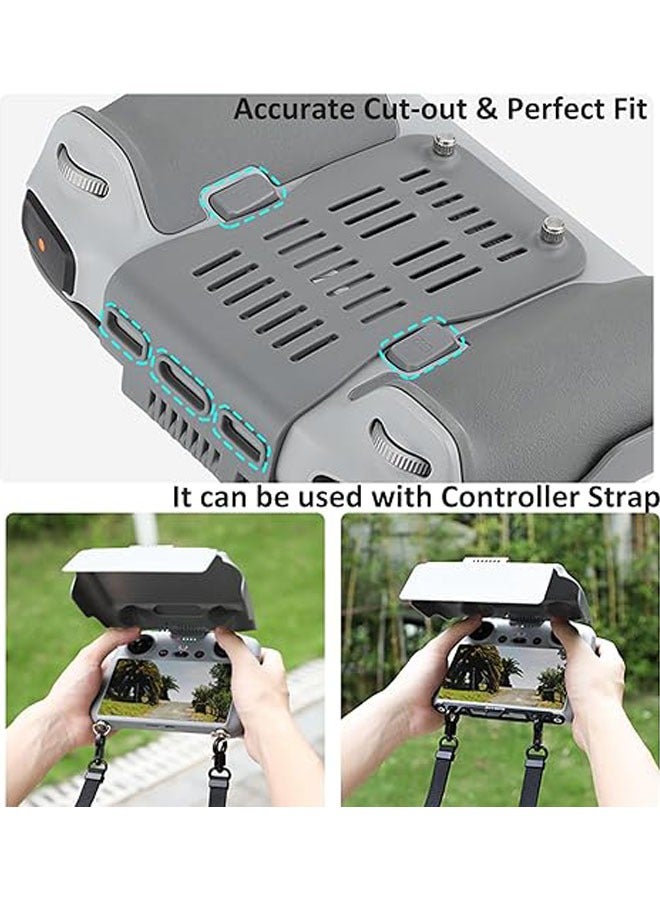 DJI RC Remote Sun Shield, 180° Adjustable Case with Foldable Cover for DJI Mini 3 Pro/Air 2S/Mavic 3 Pro (DJI RC Controller Only) - Image 5