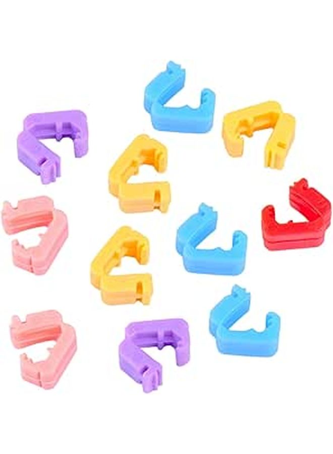 100pcs Balloon Sealing Clips Plastic Clamps for Birthday Holiday Party Decorations - Image 1
