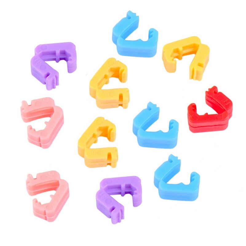 100pcs Balloon Sealing Clips Plastic Clamps for Birthday Holiday Party Decorations - Image 2