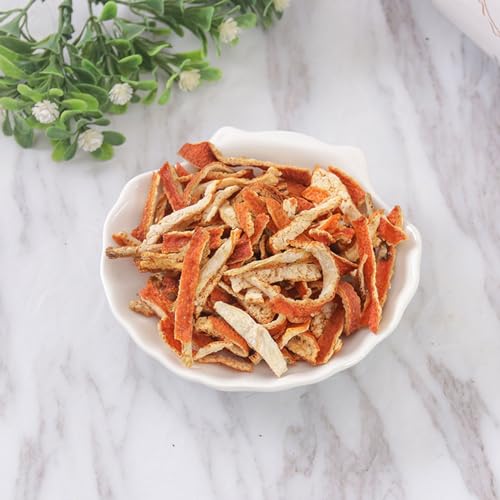 TEAERPKLAE Dry orange peel tea bag 7.05 oz/200g Asian condiment dried citrus peel Dried orange peel Chenpi silk mandarin oranges - Image 4