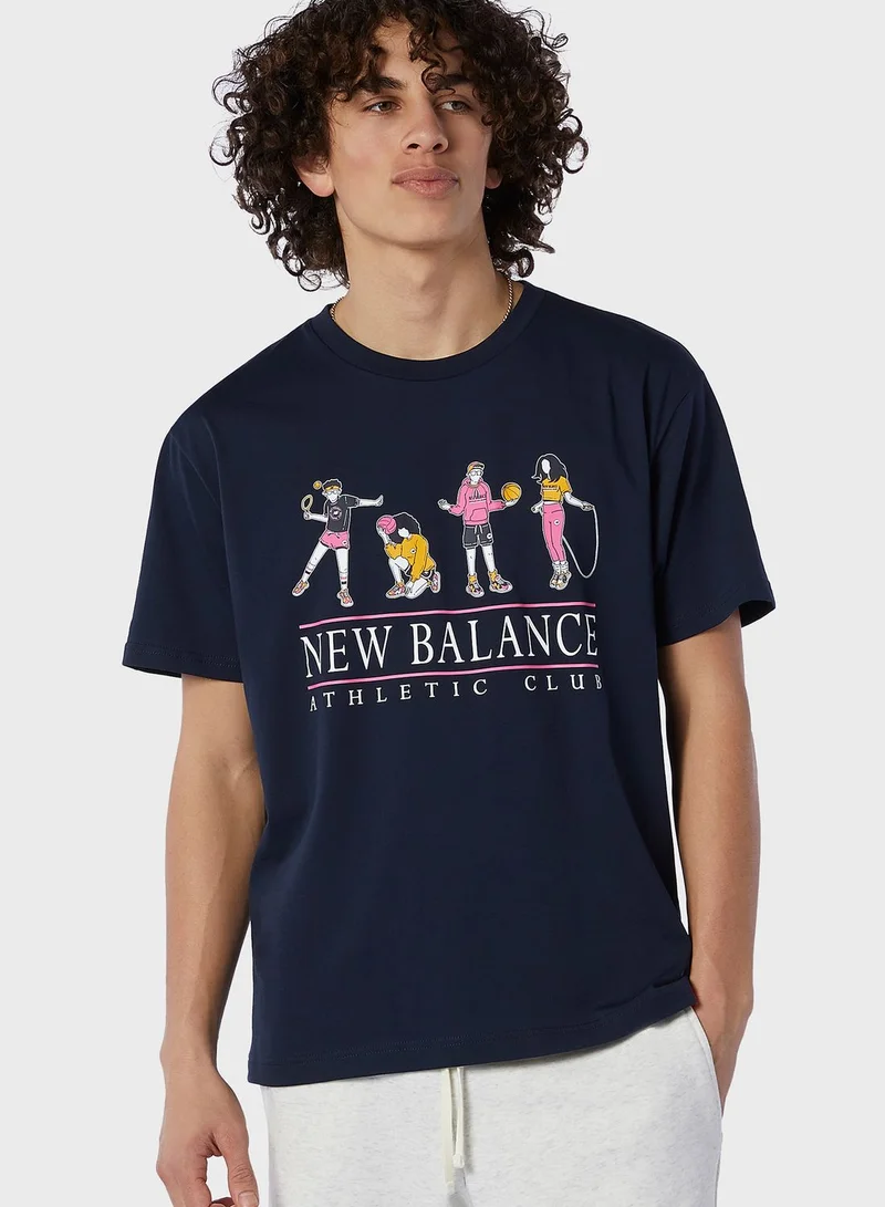 New Balance Essential Athletics Club T-Shirt