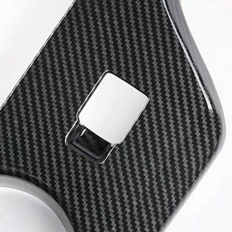 For Toyota C-hr Chr 2016-2021 Window Switch Panel Cover Carbon Fiber - Image 3