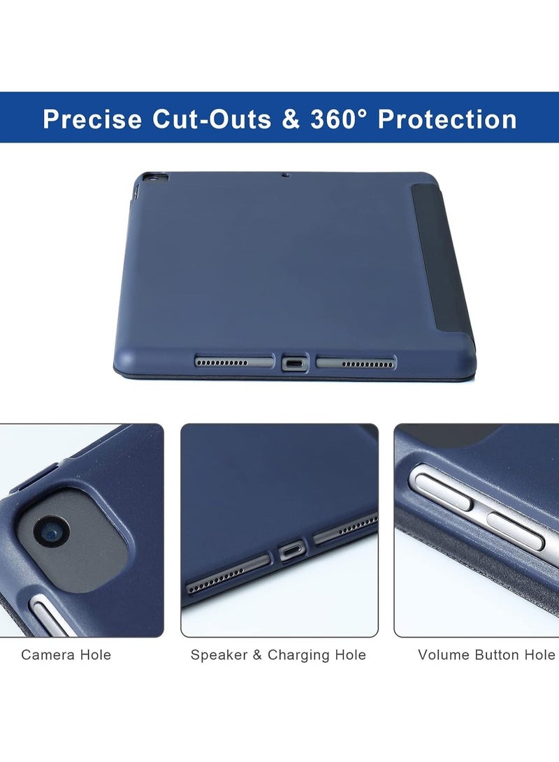 ELTRAZONE iPad 10.2 Inch Case, Compatible with iPad 9th Generation 2021, iPad 8th Generation 2020 & iPad 7th Generation 2019, 5-in-1 Multiple Viewing Angles, Auto Wake/Sleep, Soft Back Cover, Sky Blue - Image 4