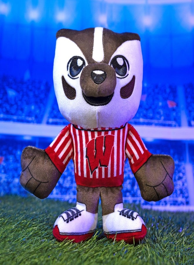Bleacher Creatures Wisconsin Badgers Bucky Badger 8" Mascot Kuricha Sitting Plush - Soft Chibi Inspired Mascot - Image 2