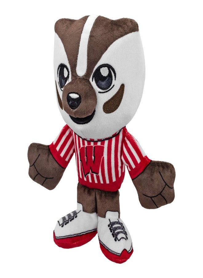 Bleacher Creatures Wisconsin Badgers Bucky Badger 8" Mascot Kuricha Sitting Plush - Soft Chibi Inspired Mascot - Image 5