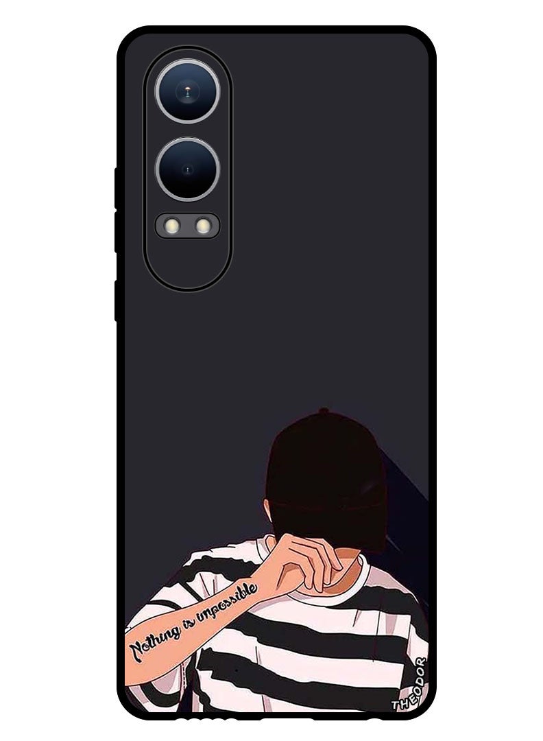 Theodor Protective Case Anti Scratch Shock Proof Bumper Cover For OnePlus Nord CE4 Lite Nothing Is Impossible 1 - Image 1