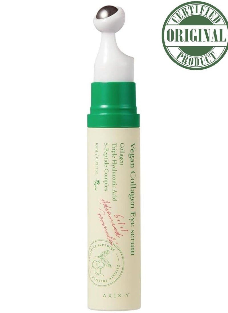 AXIS-Y AXIS Y Vegan Collagen Eye Serum 10ml – Hydrating, Anti-Aging Formula for Puffiness, Dark Circles, and Fine Lines – Plant-Based Collagen, Suitable for All Skin Types  - Image 4