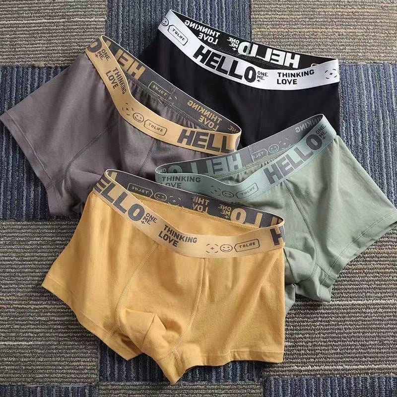 Generation Of Men'S Underwear Boxers Soft And Comfortable Men'S Underwear Breathable Trembles Fast Hand - Image 3
