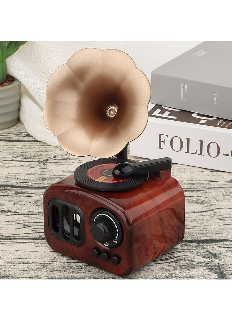 general Retro phonograph model music box music box home decoration photography props living room decorations children's gifts - Image 3