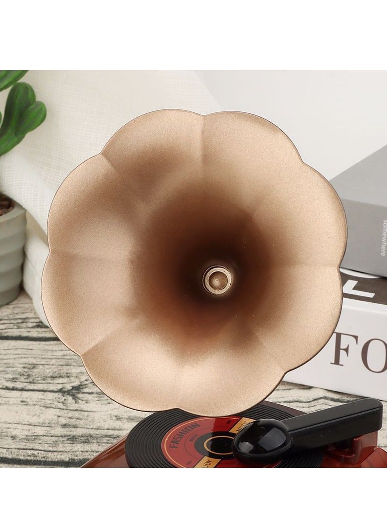 general Retro phonograph model music box music box home decoration photography props living room decorations children's gifts - Image 4