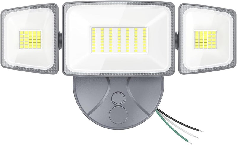 Onforu 75W LED Security Light, 7000LM Brightness Outdoor Flood Light Fixture Switch Controlled, IP65 Waterproof, 6500K White Wall Mount Exterior Security Floodlight for Eave, Yard, Garage, Porch - Image 1