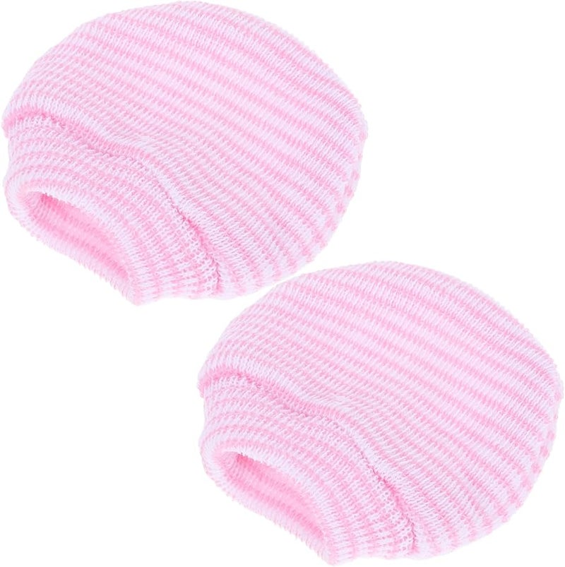 Newborn Winter Mittens Knit Gloves For Toddlers No Scratch Face Boys Girls - Image 1