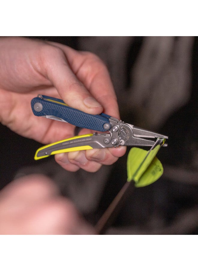 Sog American Multifunctional Pliers, Outdoor Multi-purpose Tool, Edc Camping Fishing Pliers, Needle-nose Pliers, Outdoor Knife, Blue - Image 4