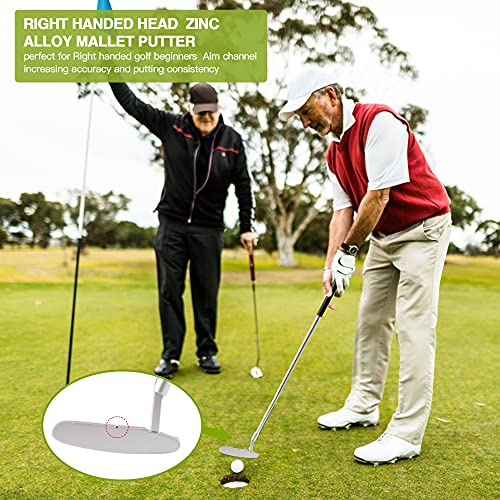 Asyxstar Upgraded Golf Putter with Golf Alignment Line - Cool Putter for Men Women, Golf Clubs Set for Mini 33" Golf Putter with 2 Golf Practice Balls for Any Putting Mat - Image 4