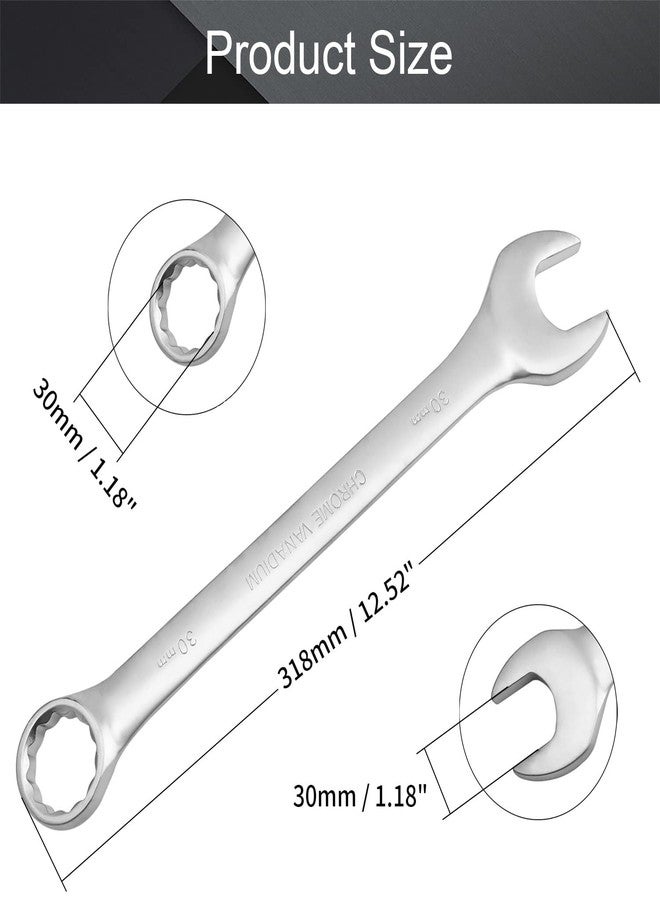 Utoolmart 12 Point Combination Wrench, 30mm Metric 318mm / 12.5-inch Length, 1pcs - Image 2