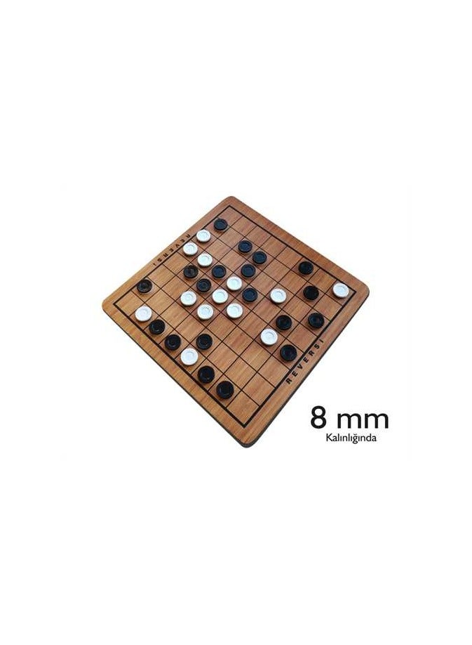 redka Redka Reversi Wooden Brain Game, Strategic Planning Game for Brain Intelligence - Image 4