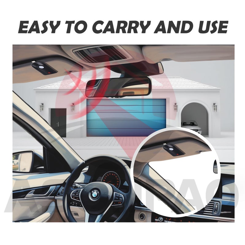 ASONPAO 2 for Genie Garage Door Opener Remote GIT-1 ACSCTG Type1 Intellicode 390MHZ, 10-Year-Warranty - Image 5