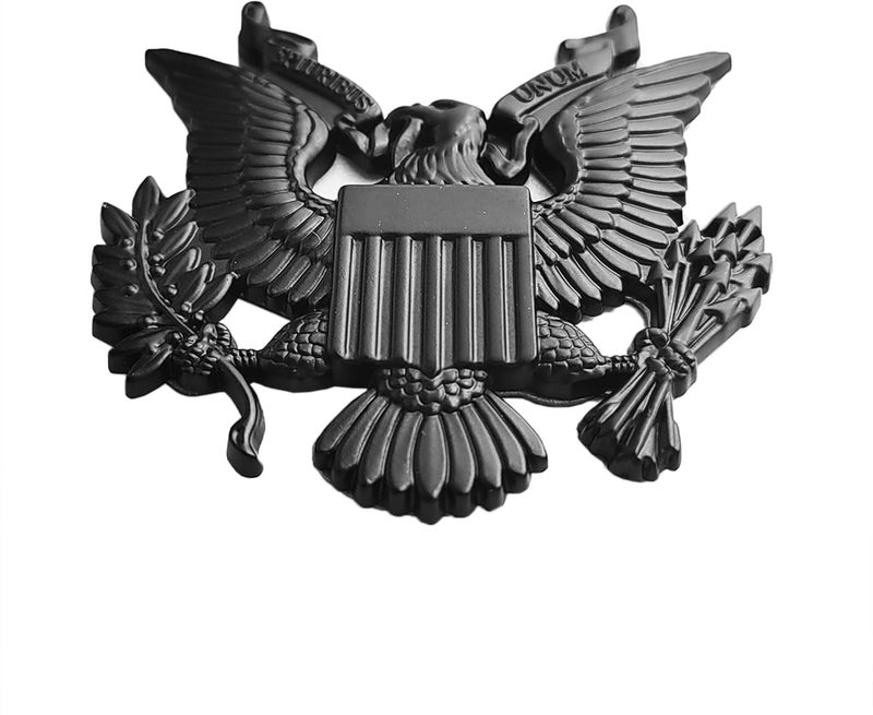 OnlyYou.X US Army Emblem Metal Decal for Universal Pickup and Car - Black - Image 5