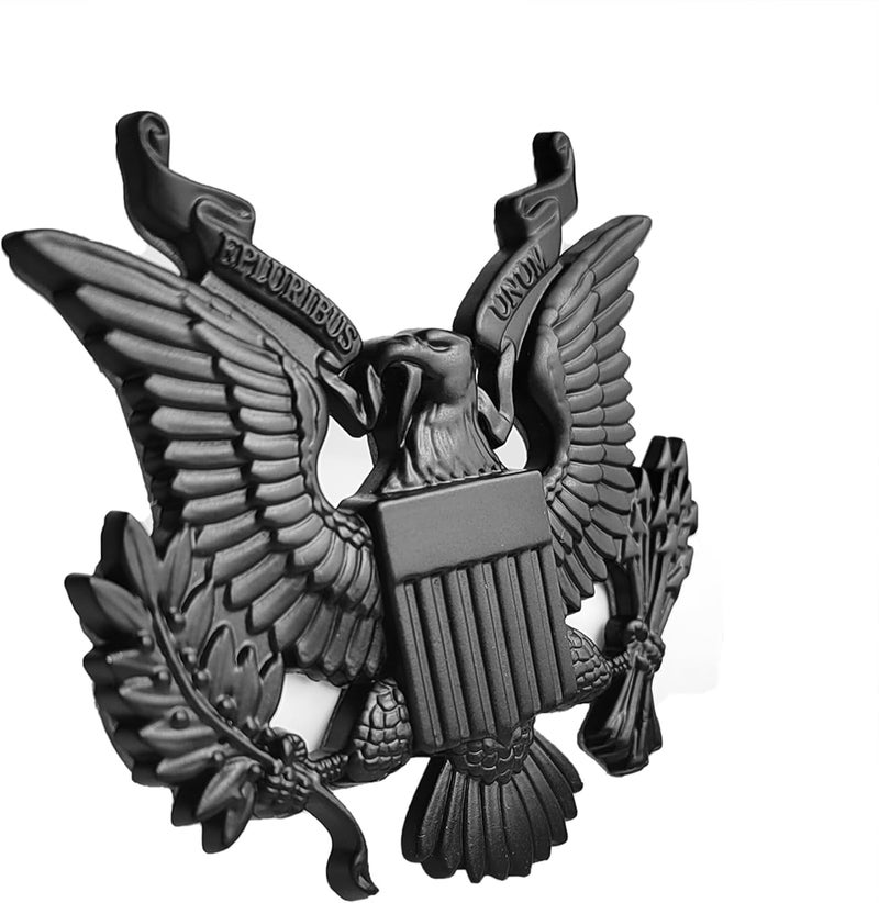 OnlyYou.X US Army Emblem Metal Decal for Universal Pickup and Car - Black - Image 3