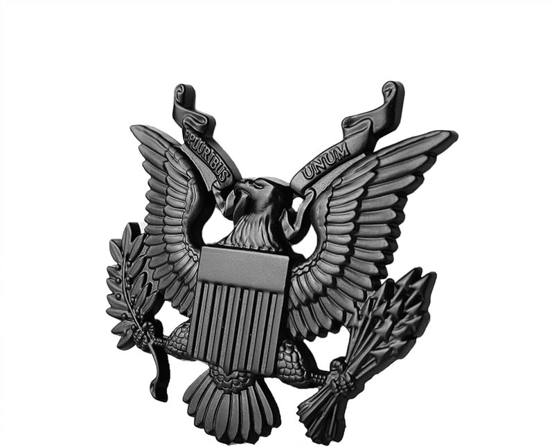 OnlyYou.X US Army Emblem Metal Decal for Universal Pickup and Car - Black - Image 4