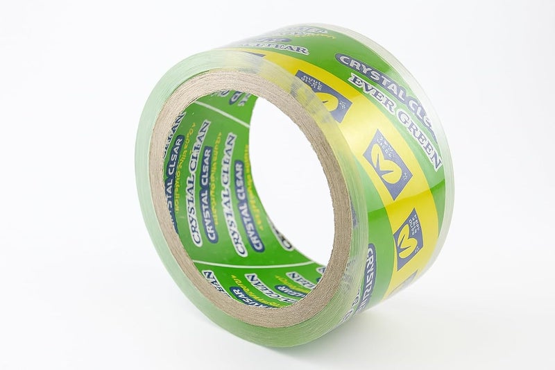 2 Rolls Clear Wide Tape - 200 Meters for Sealing, Packing and Transporting Goods - Image 2
