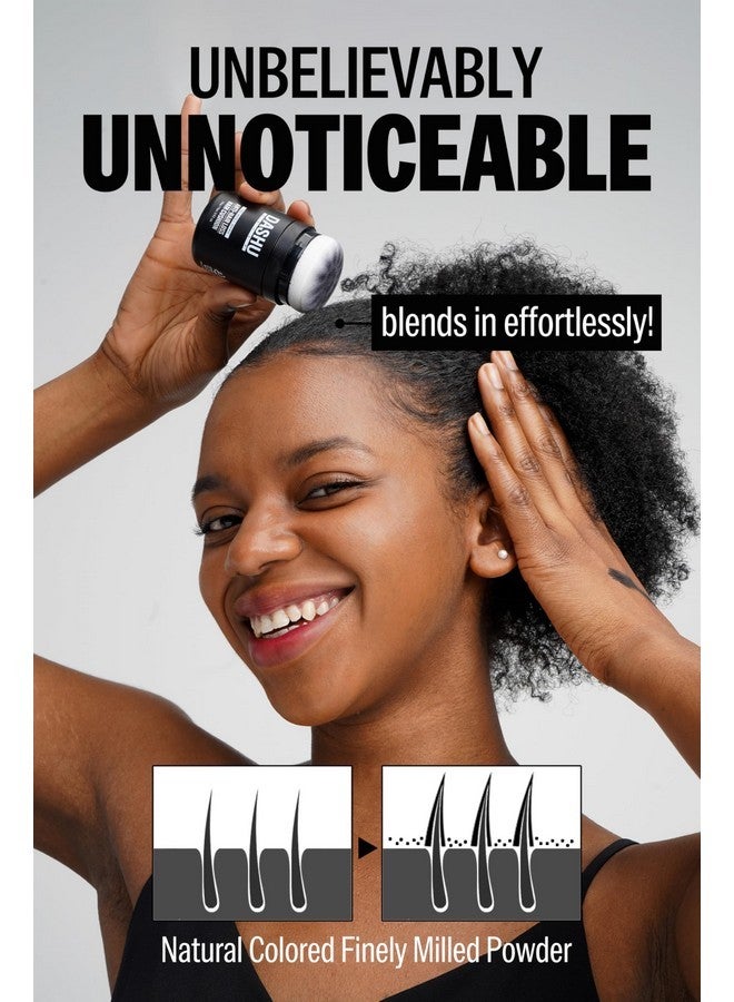 DASHU Daily Anti-Hair Loss Hair Cushion Black .56oz - Thick & Full Looking Hair, Safe from Sweating & Raining - Image 2