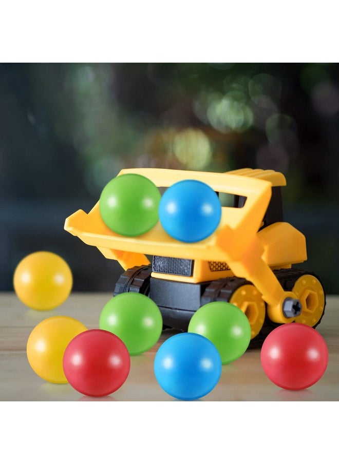 Civaner - Multi Colored Replacement Toy Balls Crush Proof Bulldozer Balls Soft Plastic Air Filled Ocean Balls For 1.75 Inch Balls Toys For Aged 3+ (12 Pieces) - Image 1