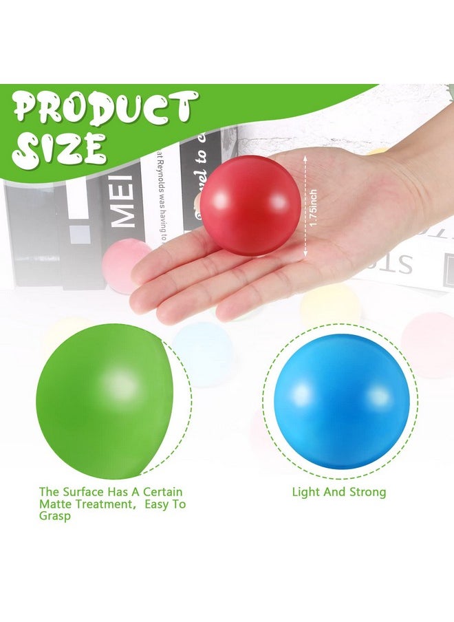 Civaner - Multi Colored Replacement Toy Balls Crush Proof Bulldozer Balls Soft Plastic Air Filled Ocean Balls For 1.75 Inch Balls Toys For Aged 3+ (12 Pieces) - Image 1