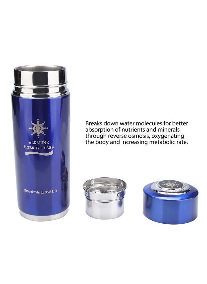 Arabest - Alkaline Water Bottle Nano Balance Bio Energy Lonizer Cup Flask Double Filter Core(Blue) - Image 1