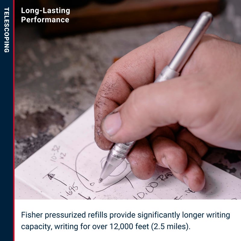 Fisher Space Pen Telescoping Space Pen, Ballpoint, Black Ink, Gift Box - Image 5