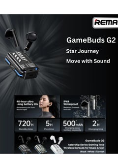 ريماكس سماعات ايربودز G2 للألعاب اللاسلكية الحقيقية  - Image 5