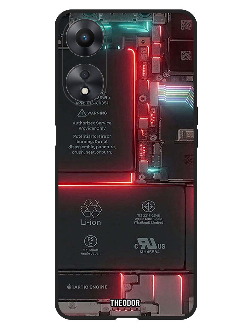 Theodor Protective Case Anti Scratch Shock Proof Bumper Cover For Oppo F23 5G Mobile Board - Image 1