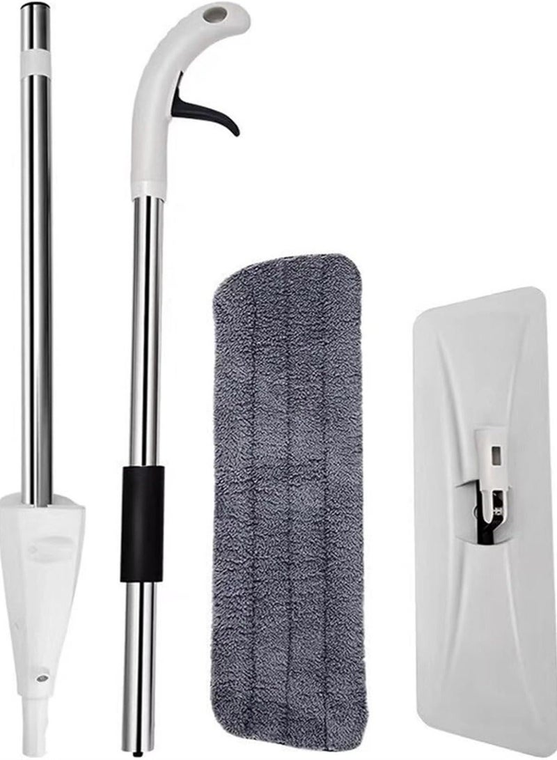 AURORA Microfiber Spray Mop for Floor Cleaning with Refillable Water Tank & Microfiber Flat Pad Head – 360° Easy Floor Cleaning Mop for Tile, Marble, Wood & Home –Wet & Dry Replaceable Microfiber Pads– Lightweight Household Mop with Trigger Spray Bottle for Wood, Tile, Laminate & Vinyl Floors - Image 3