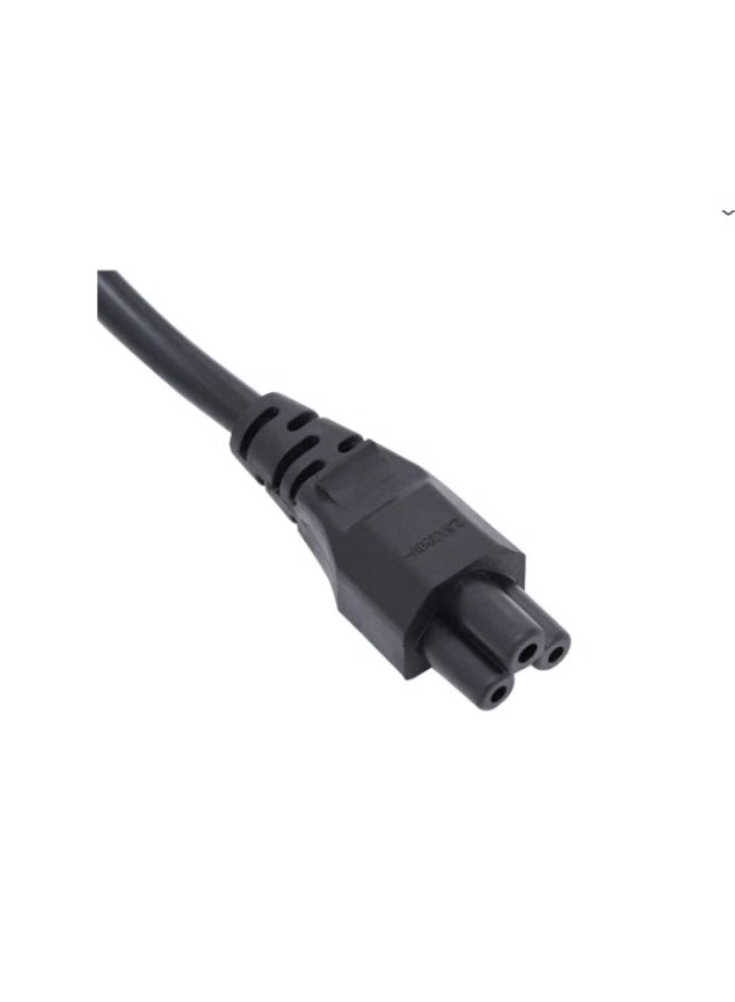 Laptop Power Cable UK Plug to C5 3 pin Laptop Power lead 1.8M - Image 4