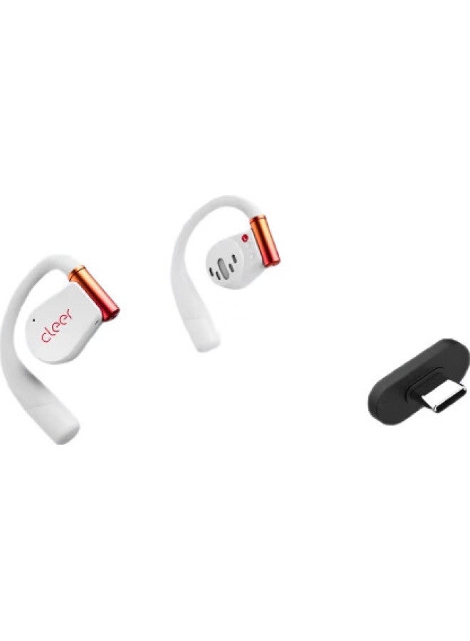Cleer [Yinu Same Style] Arc3 Generation Non-In Open-Ear Headphones, Jinbang Ai Smart Low-Latency Wireless Bluetooth Gaming Headphones, Compatible With Huawei, Apple, Xiaomi, Koi Fish White - Image 2