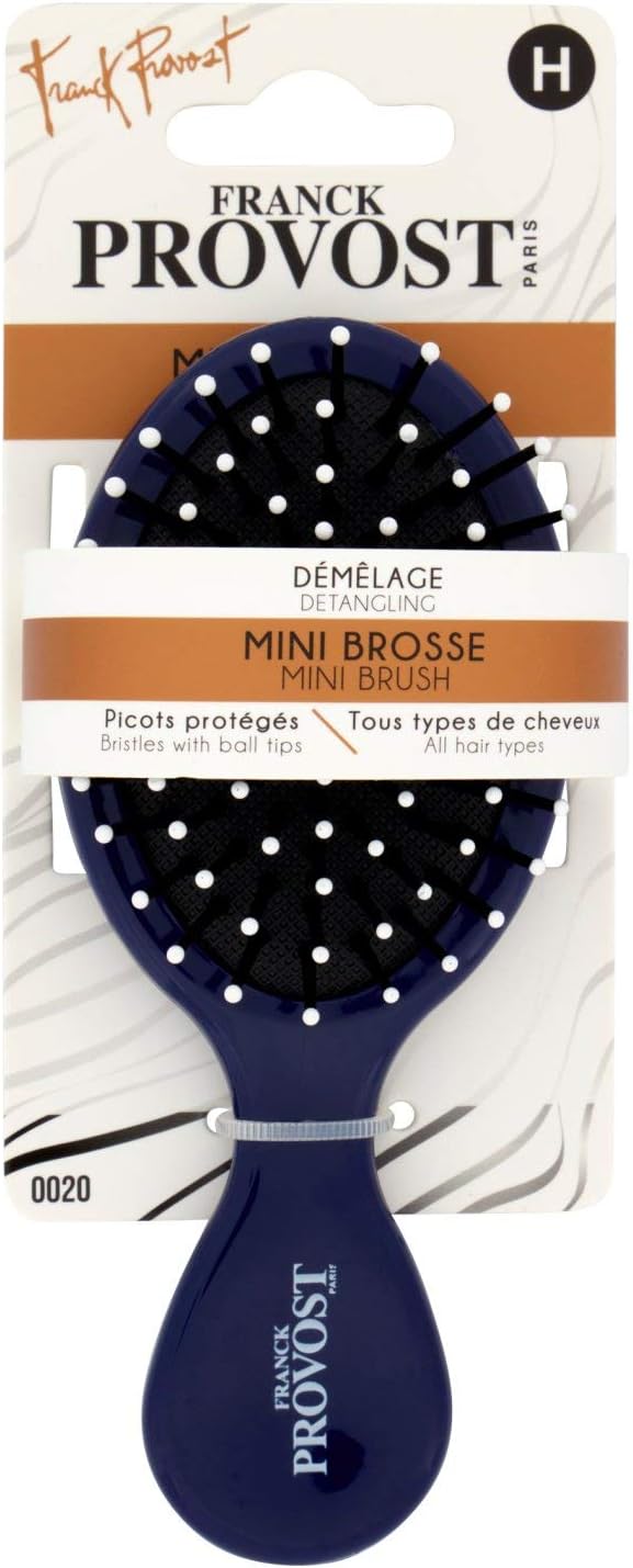 Franck Provost Mini Brush with Protected Plastic Bristles Assorted Colours