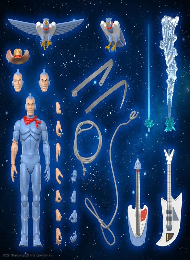 Super7 SilverHawks ULTIMATES! Wave 2 - Bluegrass Action Figure - Image 2