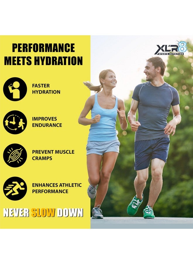 XLR8 Electrolytes Powder | Energy Drink Hydration Powder - Lemon, 1kg | Isotonic Gym Workout & Endurance Supplement - Image 4